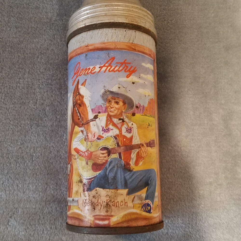 Vintage Gene Autry thermos